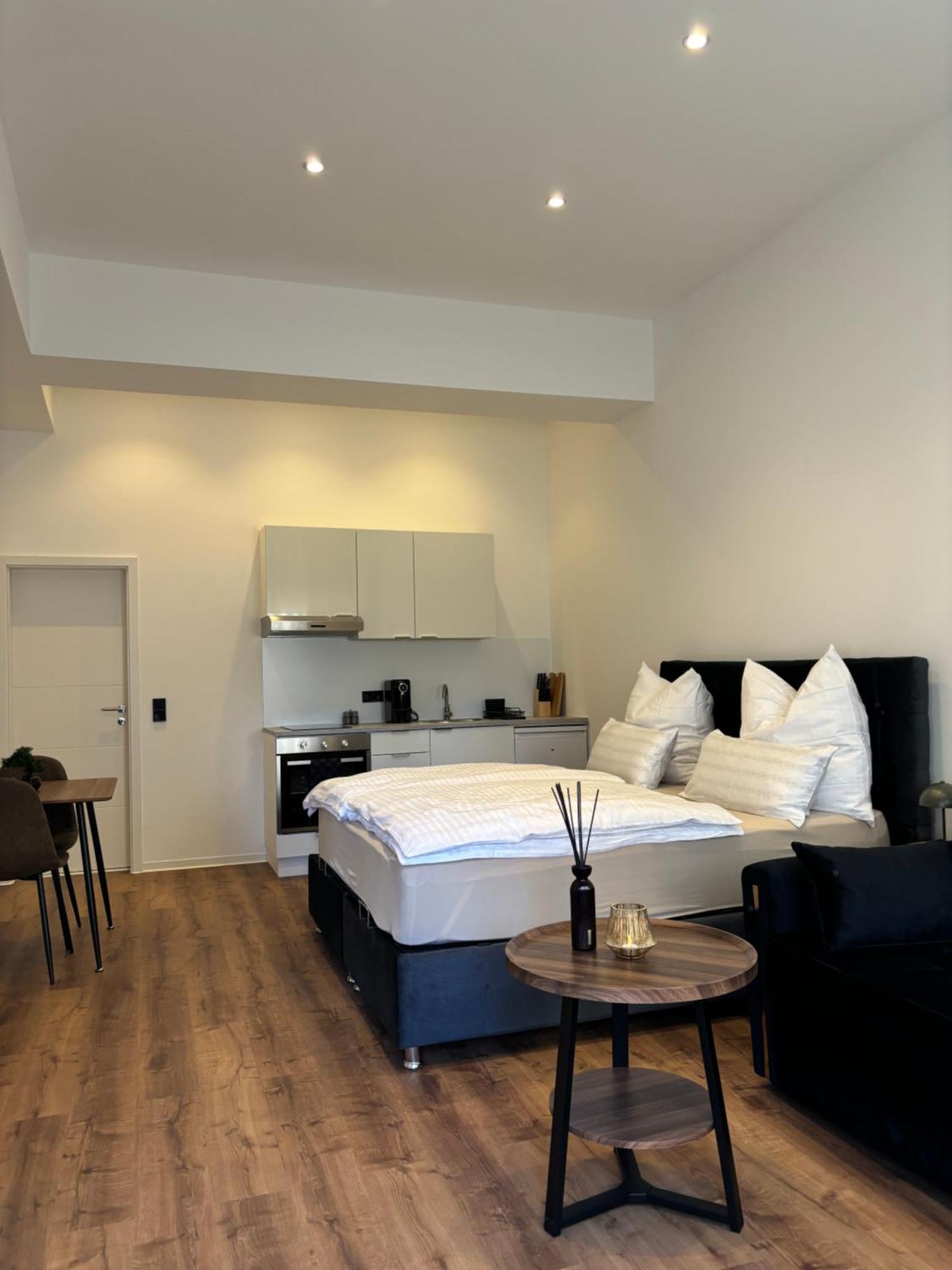 Luxus Apartment Mit Whirlpool In Kiel Eksteriør billede
